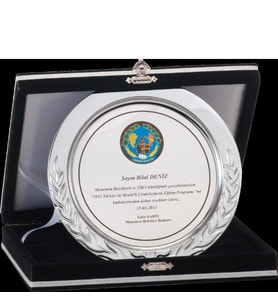ODAK KUPA - Tabak Plaketler - UK-014 B - 15 cm