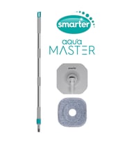 SMARTER AQUA MASTER OTOMATİK TEMİZLİK SETİ SAP+PLATE+MOP TEMİZ & KİRLİ SUYU AYIRMA ÖZELLİĞİ OTOMATİK TEMİZLİK SETİ MOP PASPAS