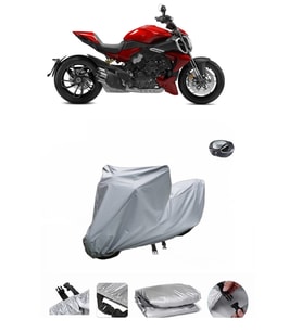 Ducati Diavel  Su Geçirmez Motosiklet Brandası ARKA ÇANTA UYUMLU