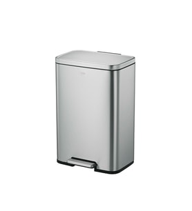 25L+20L EKO Paslanmaz Çelik Pedallı Atık Kutusu EK9361MMT