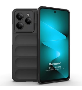 Microsonic General Mobile Era 50 Kılıf Oslo Prime Yeşil (Siyah)