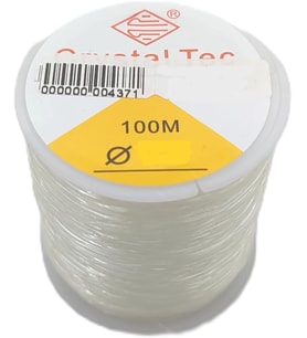 MM ŞEFFAF EESNEK MİSİNA İP (100 METRE) (0,80 MM)
