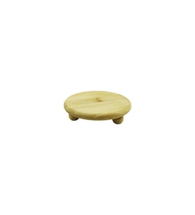 BAMBOO BAMBU SUNUM TABAK AYAKLI 11X11CM (5680)