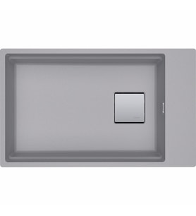 FRANKE Kubus 2 KNG 110-62 Stone Grey Tezgah Altı Granit Eviye (Gri)