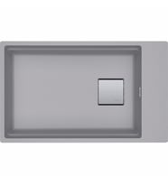 FRANKE Kubus 2 KNG 110-62 Stone Grey Tezgah Altı Granit Eviye (Gri)