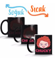 Chucky's Head Sihirli Kupa Bardak Porselen