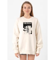 Cowboy Bebop Spike See You Space Cowboy Ekru Kadın 2ip Sweatshirt