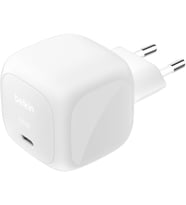 USB-C Duvar Şarj Cihazı, 65W, Hızlı Şarj Bloku, Tip C Telefon Şarj Cihazı, Apple iPhone 16/15/14/13, Galaxy S25, Google Pixel 9, MacBook, iPad, AirPods, Chromebook ve Daha Fazlası - Beyaz