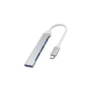 Type-C USB Çoklayıcı Hub 1x USB 3.0 + 3x USB 2.0 Yüksek Hızlı Dönüştürücü Adaptö