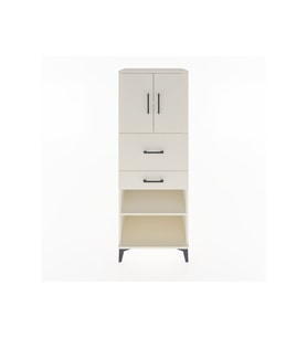 Hyperion Dolap 3 Raflı 2 Çekmeceli 2 Kapaklı 60x44x163 Aytaşı-Aytaşı