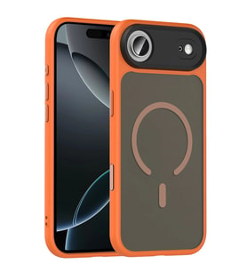 Durukar® iPhone 17 Air Megane Magsafe Kapak - Turuncu