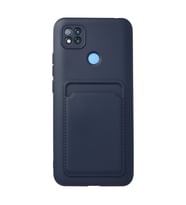 Xiaomi Redmi 9c Kılıf Kelvin Kartvizitli Silikon - Lacivert