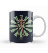 Groot Retro Japanese Guardians Of The Galaxy Kupa Bardak Porselen