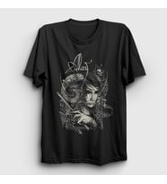 Presmono Unisex Siyah Myth Metal Alcest T-Shirt 523508tt