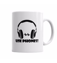 Use Phones Kupa Bardak Porselen