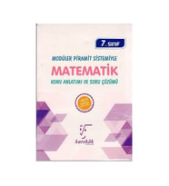 7 Sınıf Matematik Konu Anlatımı Modüler Set Karekök Yayınları