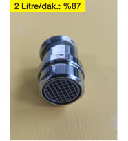 Stecell Tasarruflu Oynar Lavabo Musluk Batarya Başlığı Evye Lavabo (Krom)