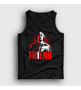 Presmono Unisex Siyah Friend Film No Country For Old Men Atlet 248077tt