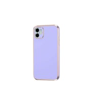 Apple iPhone 12 Uyumlu Kılıf Zore Bark Kapak (Mor)