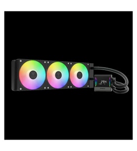 GAMDIAS CHIONE E4-360 360mm ARGB 3 Fanlı Dijital Ekran CPU Sıvı Soğutma(1923)