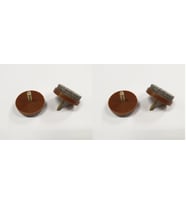 Sandalye Koltuk Keçesi Vidalı 28 Mm.-12 Adet