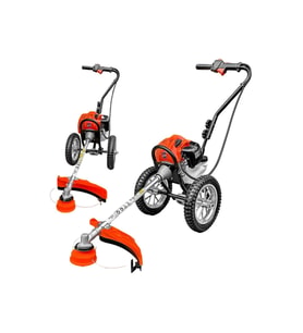 Pro Alman Seri Benzinli Tekerlekli 5 Hp Çim Biçme Makinesi Tırpan Tam Profesyonel - Yüksek Performan