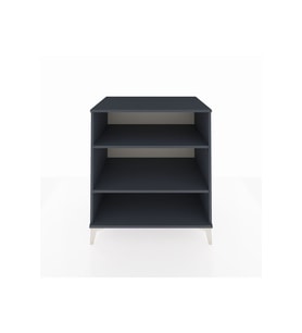 Kronos Şifonyer 2 Raflı 88x59x96 Antrasit-Antrasit