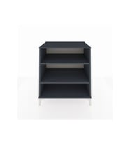 Kronos Şifonyer 2 Raflı 88x59x96 Antrasit-Antrasit
