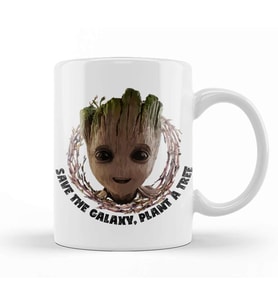 Guardians Of The Galaxy Baby Groot Save The Galaxy Kupa Bardak Porselen