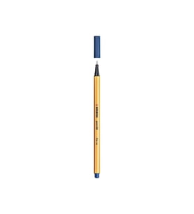 Stabilo Keçe Uçlu İnce Kalem 88 Point 0.4 MM Mavi 88/41 (10 Lu Kutu) (Karışık)