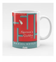 Büyük Kırmızı Kalp Mug - Sade Tek Kalp Desenli Sevgililer Günü Hediye (Beyaz)