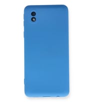 Galaxy A01 Core Kılıf Nano içi Kadife Silikon - Mavi
