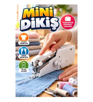 Taşınabilir El Tipi Mini Dikiş Makinesi – Perde ve Kıyafet Tamiri İçin