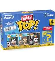 Funko Bitty Pop! Disney – Goofy, Chip, Minnie Mouse (Hands Folded) Ve Sürpriz Mini Gizem Figürü – 2, (Krem)