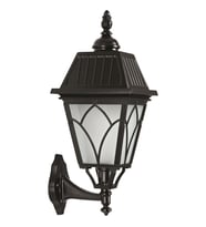 AVONNI BAP-68038-BSY-M2-OP Siyah Boyalı Dış Mekan Aydınlatma E27 Aluminyum Cam 23x55cm