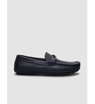 Hakiki Deri Lacivert Erkek Loafer