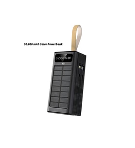 50.000 Powerbank güneş enerjili