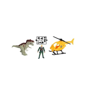 Sesli ve Işıklı Dino Valley Helikopter Oyun Seti (Çok Renkli)