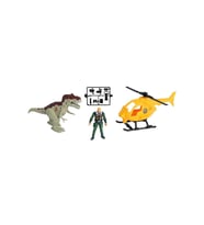 Sesli ve Işıklı Dino Valley Helikopter Oyun Seti (Çok Renkli)