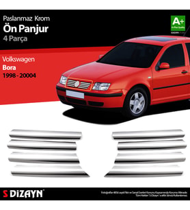 VW Bora Krom Ön Panjur 8 Prç 1998-2004