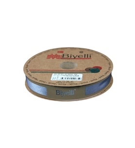 Biye Saten Katlı 086 Gri 2 Cm 25 Metre %100 Polyester