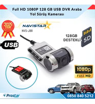 Usb 128 GB Destekli HD 1080P Dvr Araç Yol Sürüş Kamerası