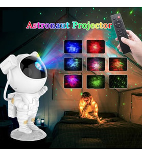 Astronot Kumandalı Projeksiyon Gece Lambası