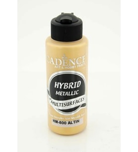 Cadence Hybrid Multisurface Metalik Boya 120 ml. HM-800 ALTIN 