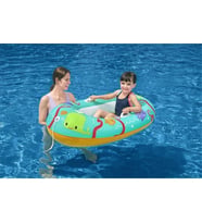 Çocuk Botu Balık Desenli Renkli 119 Cm x 79 Cm Float Bot - Mavi Su Dünyası