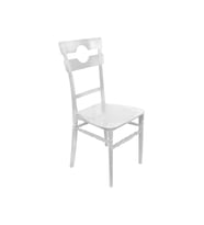Mandella Riva Sandalye B Modeli (4 Adet) Beyaz