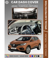 RENAULT KADJAR (2015-2022) Torpido Örtüsü Ön Göğüs Koruma Torpido Koruma Araca Özel Tam Uyum Kaymaz