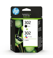 Hp 302 X4D37AE Siyah+Renkli Multipack Orjinal Kartuş Seti