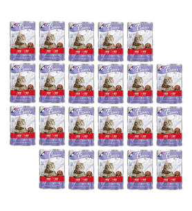 Plaisir 100Gr Pouch Beef and Dinde Sığır Hindi Etli 22Adet Kedi Maması