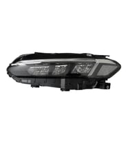 Honda Civic 2021-2023 Sol/İçi Krom Orj Tip Far (Motorlu)